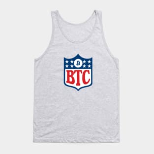 Bitcoin Football Tank Top